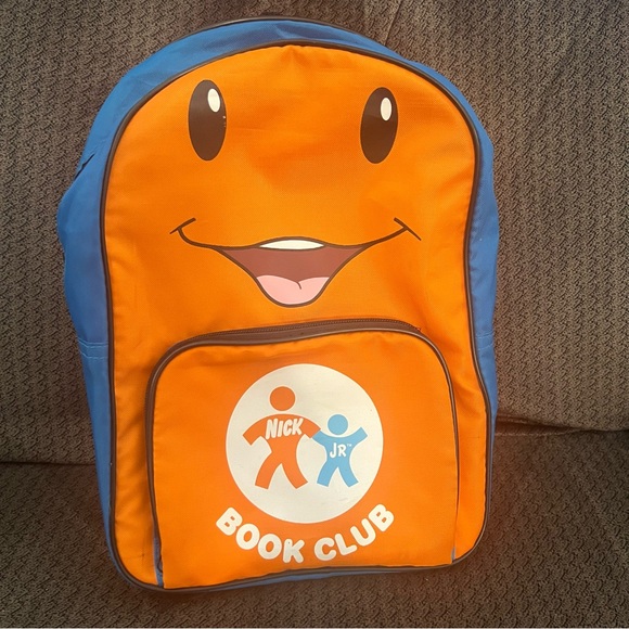 Vintage 90’s Nick Jr. Book Club Backpack with Lot of 7 Books Plus Play Pamphlet - Picture 13 of 15